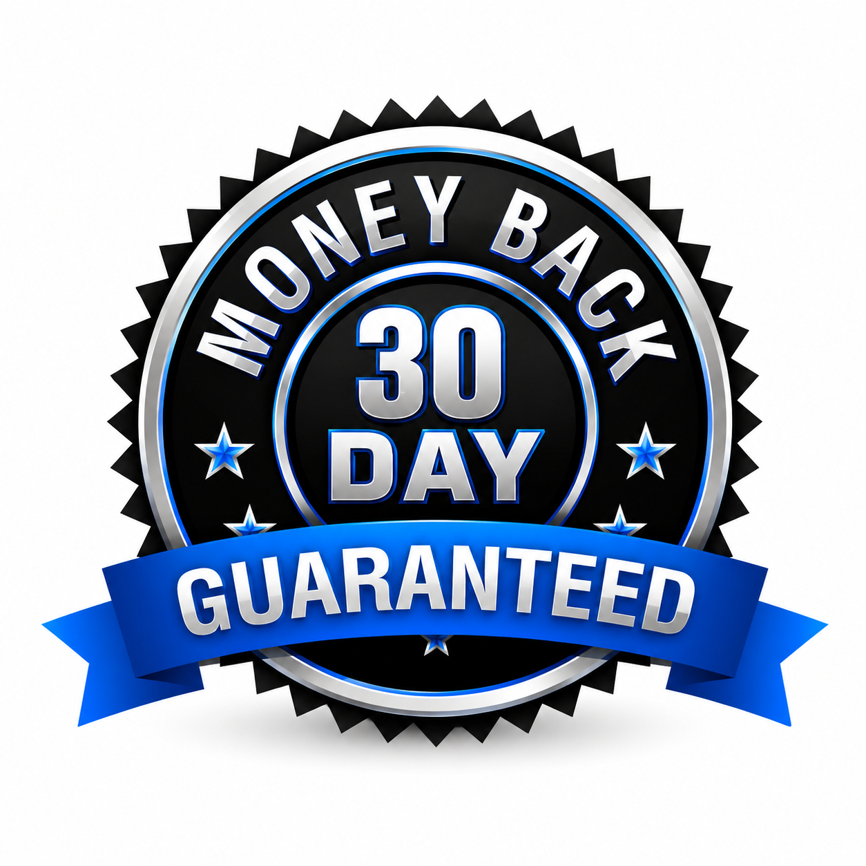 30-Day Money-Back Guarantee badge